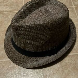 Urban pipeline straw band fedora hat